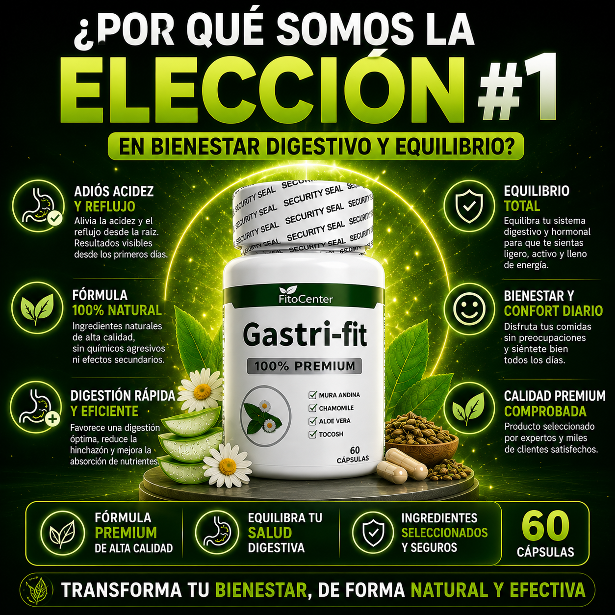 GASTRI-FIT™️ – Fórmula Digestiva Avanzada que Reduce la Hinchazón