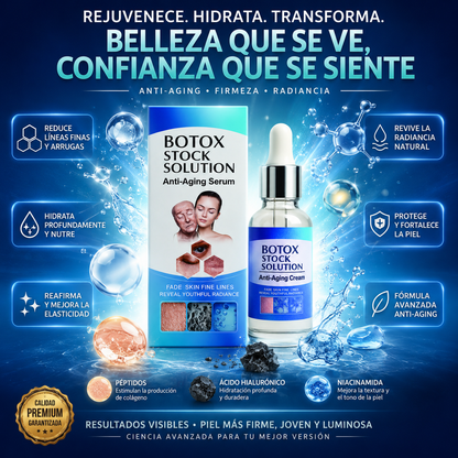 BotoxGlow™️– Tratamiento Estético, Reduce Las Líneas de Expresión y Rejuvenece tu Rostro ✅
