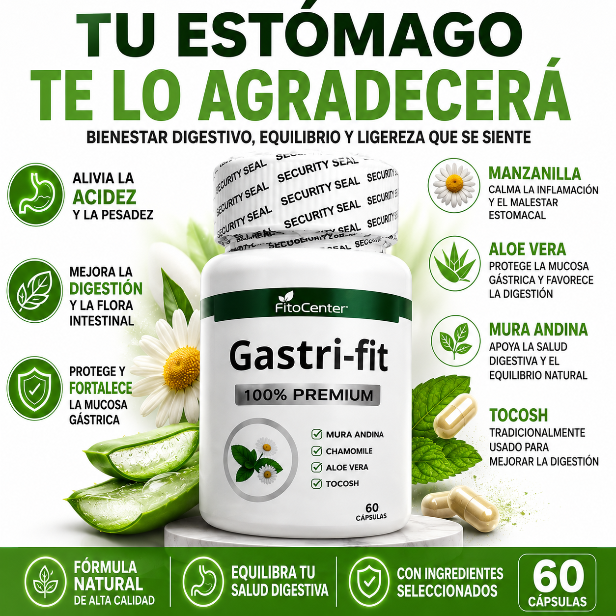 GASTRI-FIT™️ – Fórmula Digestiva Avanzada que Reduce la Hinchazón