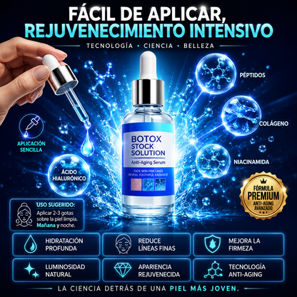 BotoxGlow™️– Tratamiento Estético, Reduce Las Líneas de Expresión y Rejuvenece tu Rostro ✅
